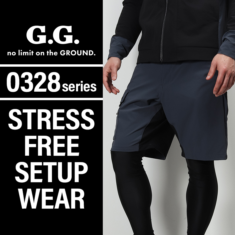 作業ズボン ハーフパンツ 桑和G.G. 0328-07【サンワーク本店】