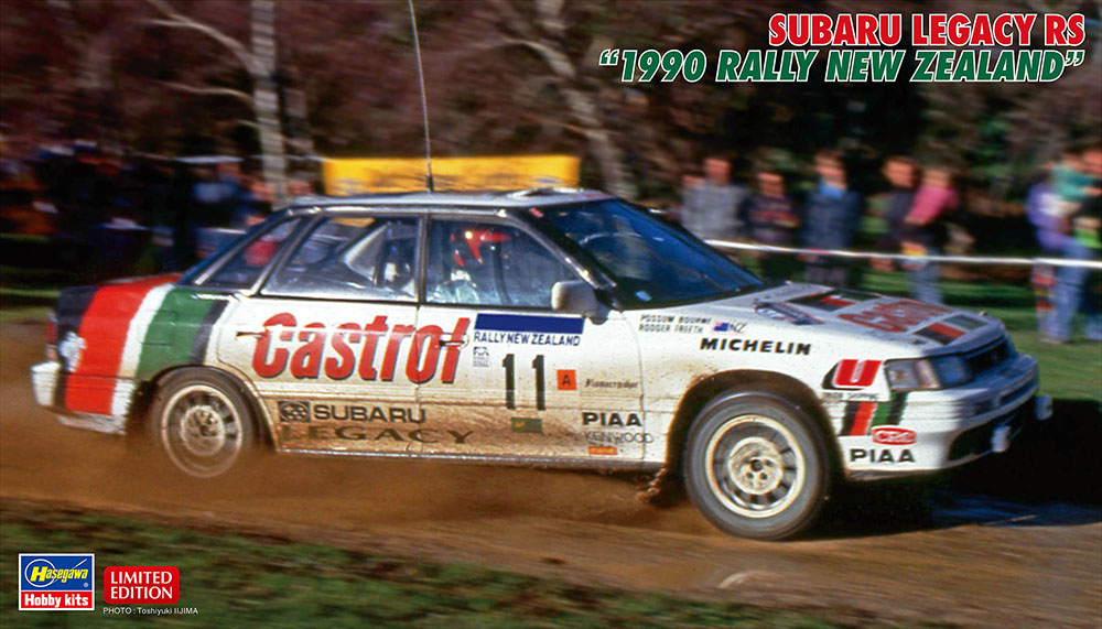 Subaru Legacy RS '1990 Rally New Zealand' Hasegawa 20636
