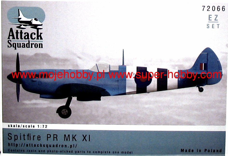 Spitfire Mk XI EZ set full kit Attack Squadron 72066