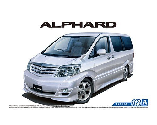 Toyota NH10W Alphard Aoshima 05749