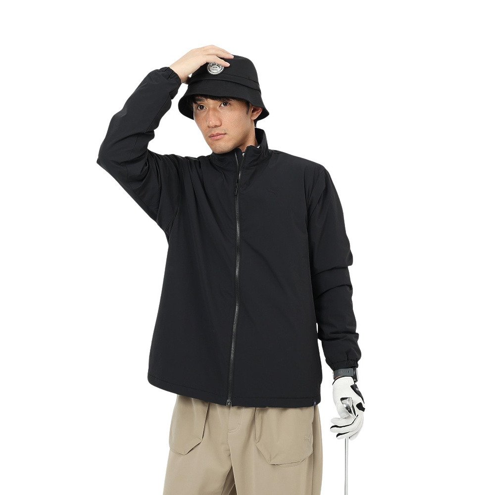 プーマ（PUMA）（メンズ）ゴルフウェア PGC ジャケット 694442-01