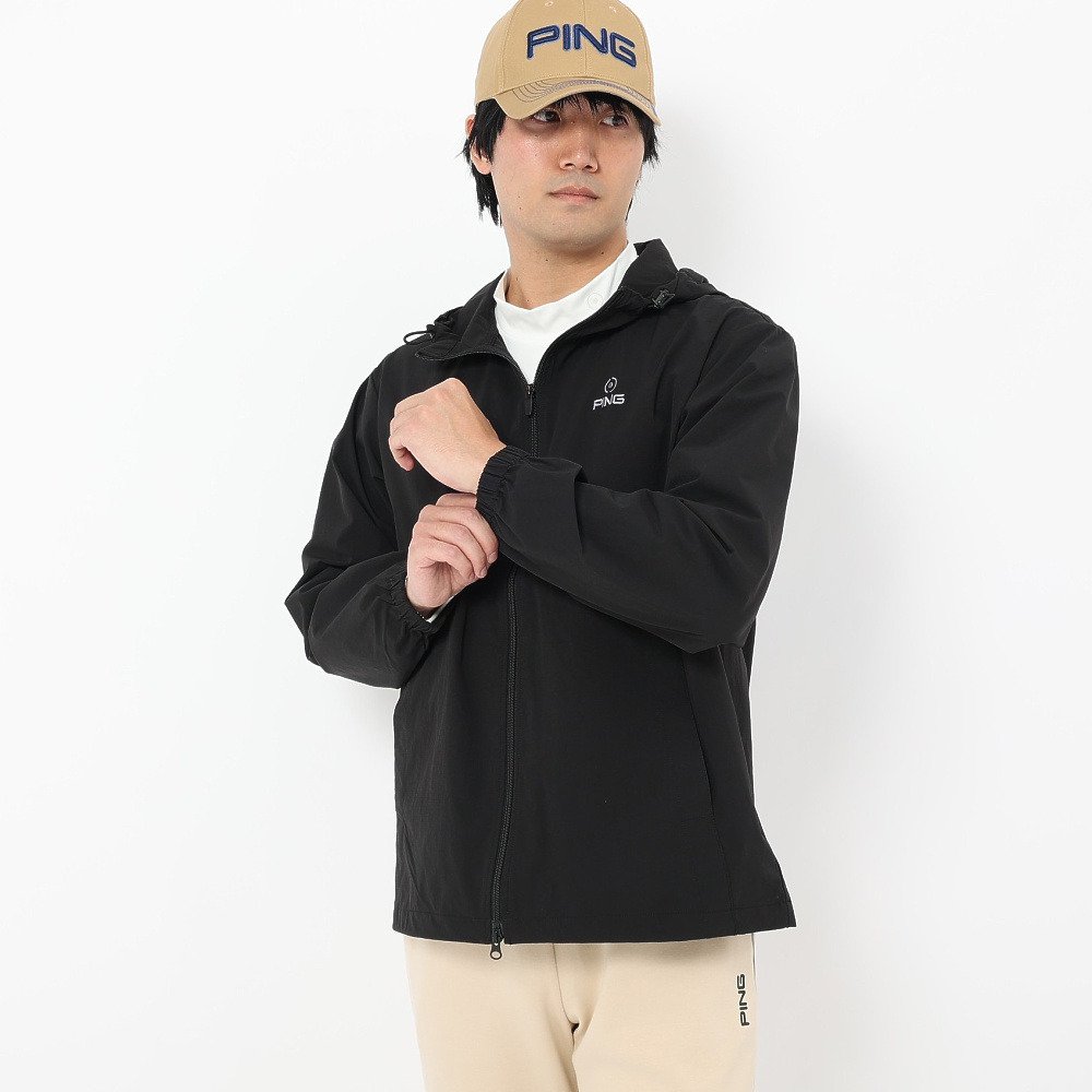 ピン（PING）（メンズ）ゴルフウェア アウター ナイロンリップ