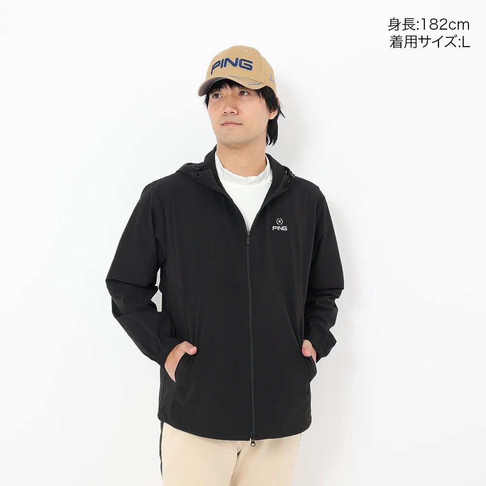 ピン（PING）（メンズ）ゴルフウェア アウター ナイロンリップ