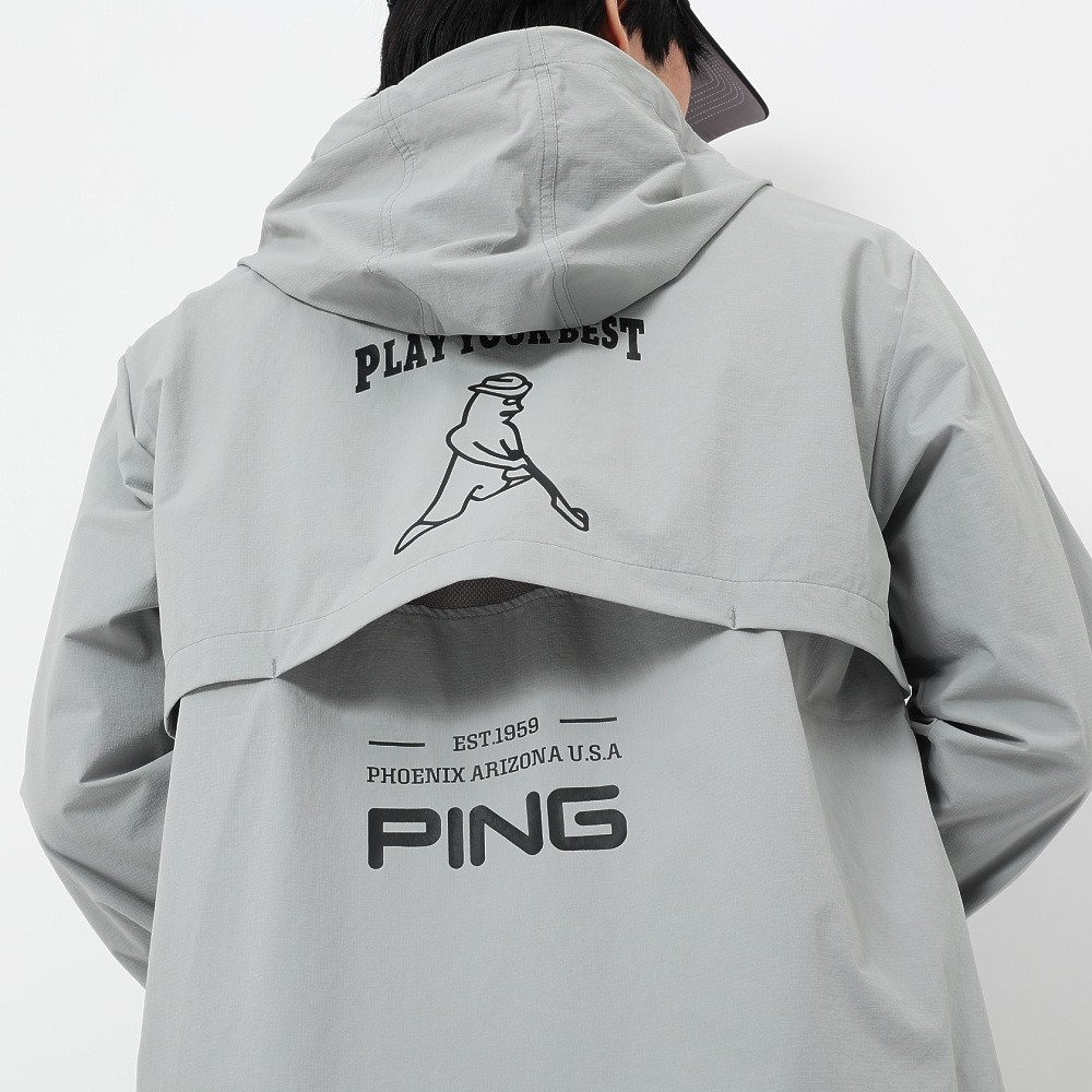 ピン（PING）（メンズ）ゴルフウェア アウター ナイロンリップ