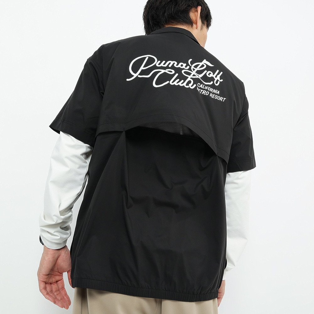 プーマ（PUMA）（メンズ）ゴルフウェア アウター PISTE 半袖シャツ