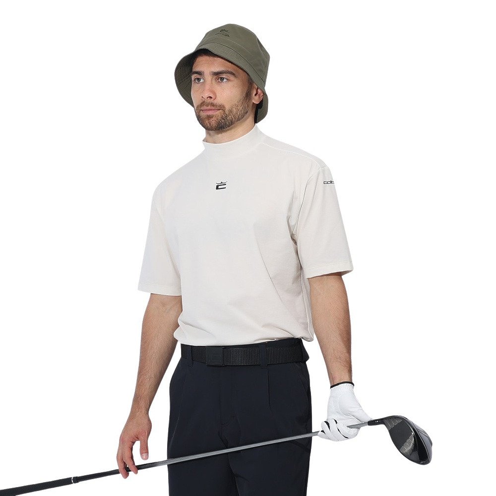 コブラ（Cobra）（メンズ）ゴルフウェア 半袖 モックネックTシャツ