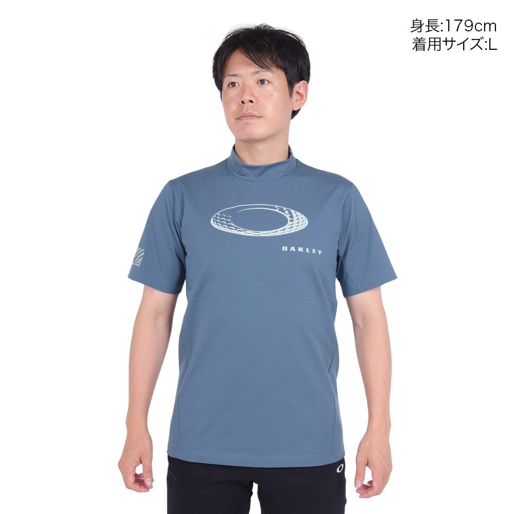 オークリー（OAKLEY）（メンズ）ゴルフウェア ELI モックネック 半袖