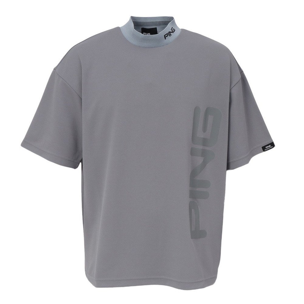 ピン（PING）（メンズ）ゴルフウェア モックネック 半袖 ダブル