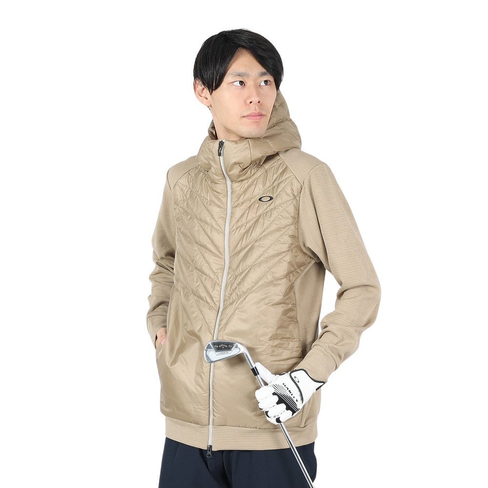 オークリー（OAKLEY）（メンズ）ゴルフウェア 吸汗速乾 フード付き