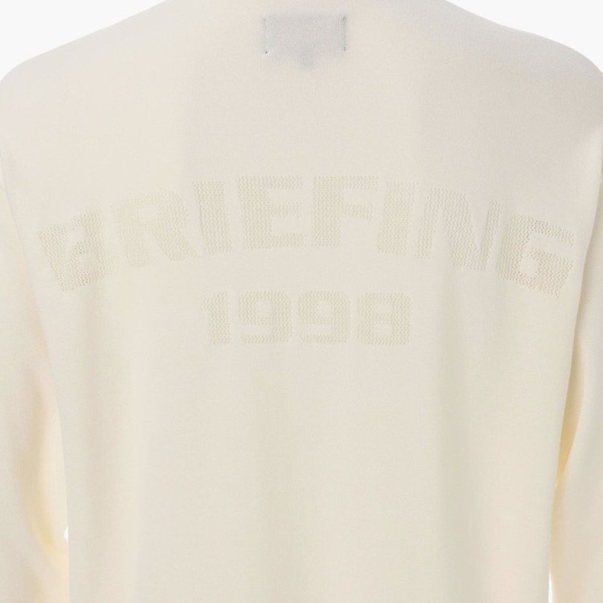 ブリーフィング（BRIEFING）（メンズ）ゴルフウェア ビッグロゴ クルー