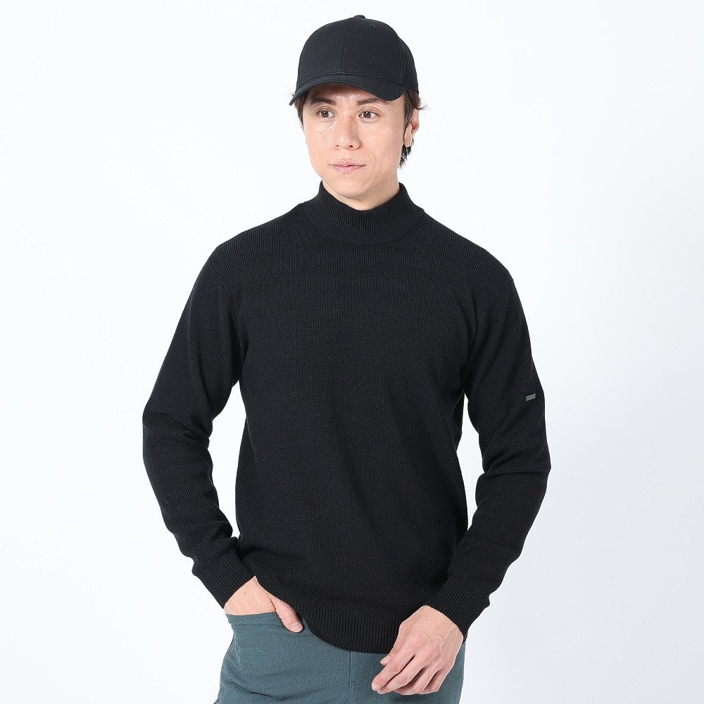 エピキュール（epicure）（メンズ）ゴルフウェア ニット 長袖 モック