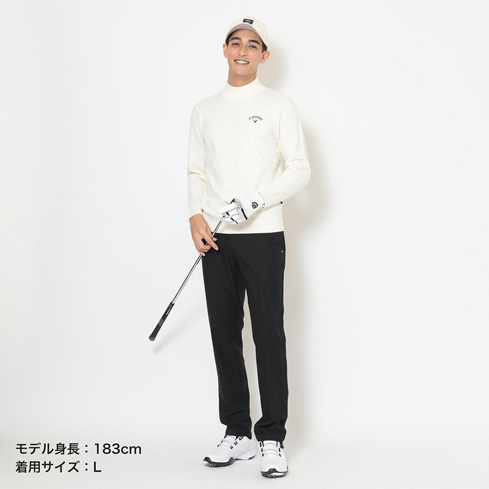 キャロウェイ（CALLAWAY）（メンズ）ゴルフウェア 長袖 リンクス編み