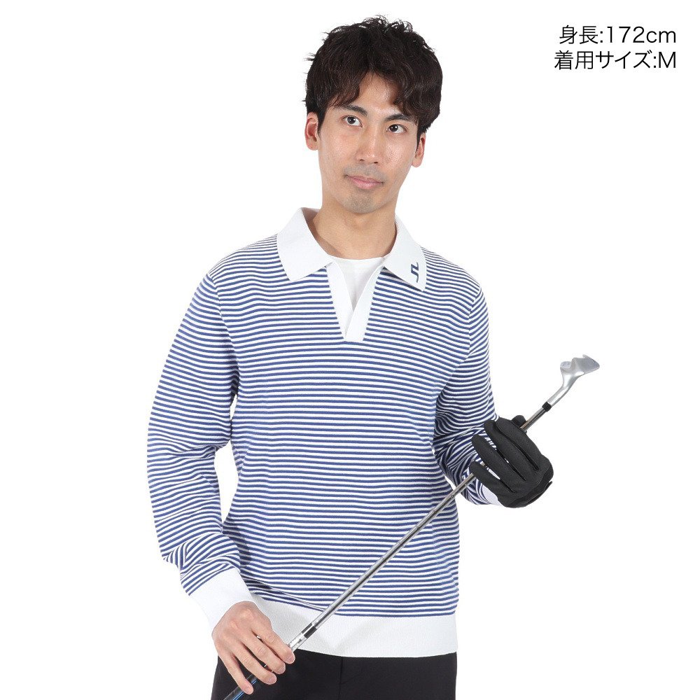 J.LINDEBERG（J.LINDEBERG）（メンズ）ゴルフウェア オーディン ニット