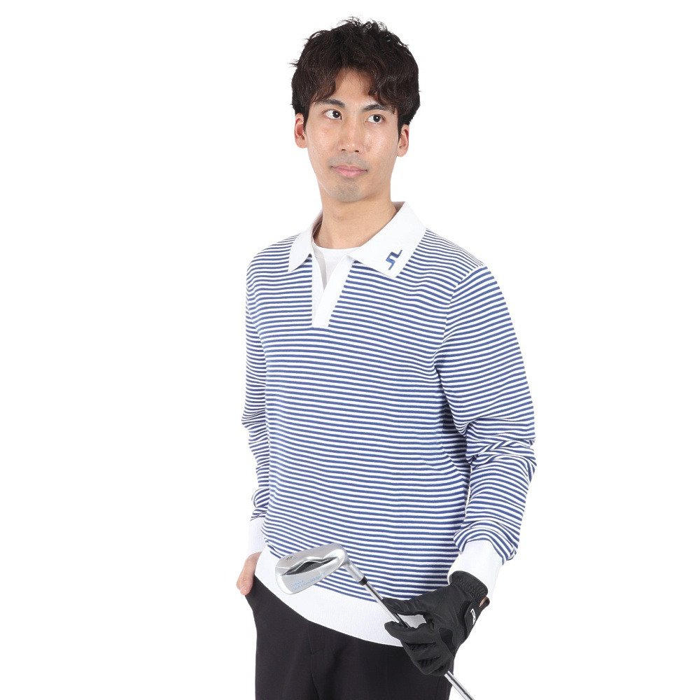 J.LINDEBERG（J.LINDEBERG）（メンズ）ゴルフウェア オーディン ニット