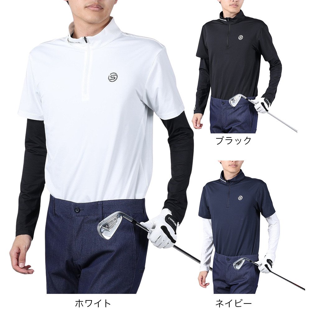 スキンズ（SKINS）（メンズ）ゴルフウェア 接触冷感 吸水速乾