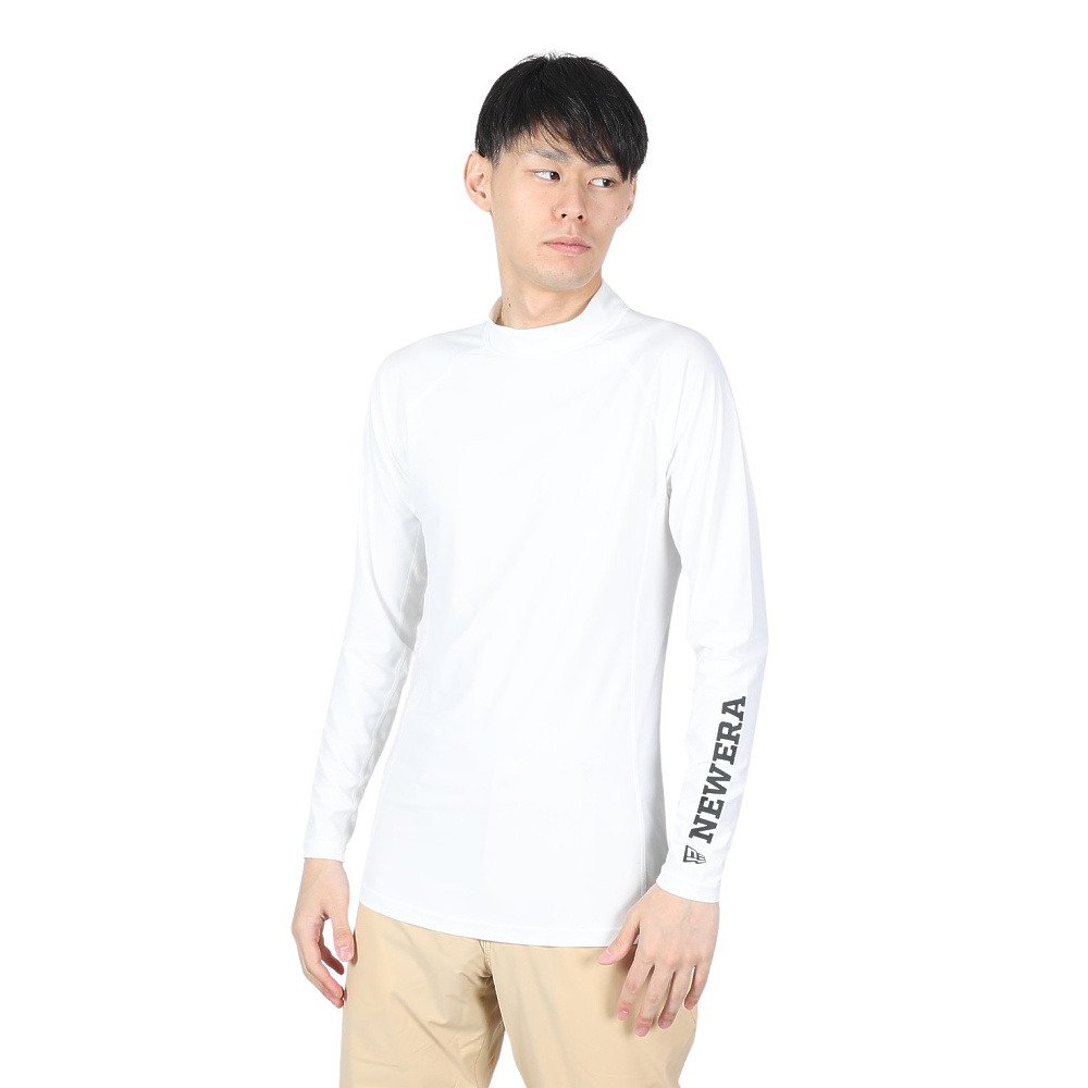 ニューエラ（NEW ERA）（メンズ）ゴルフウェア 長袖 吸汗速乾 モック