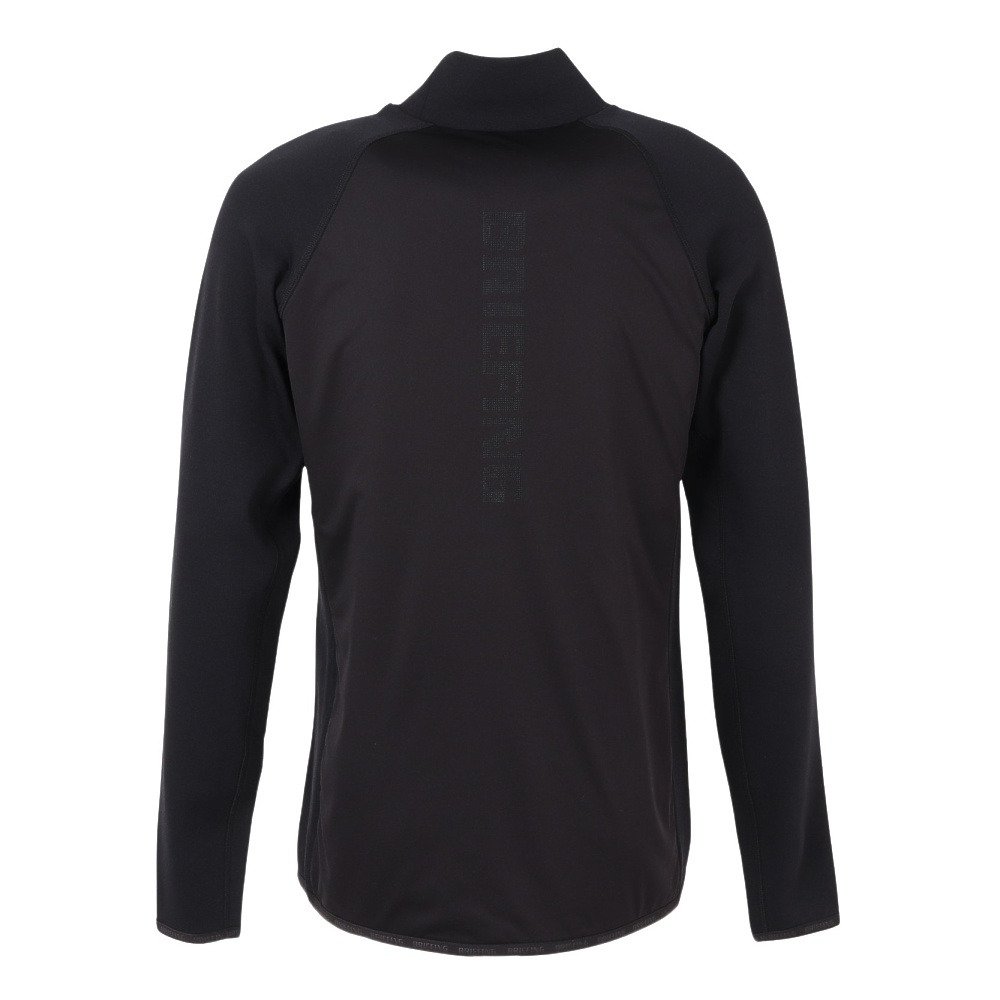 BRIEFING ブラック 長袖ウォームタートルネックシャツ BRIEFING