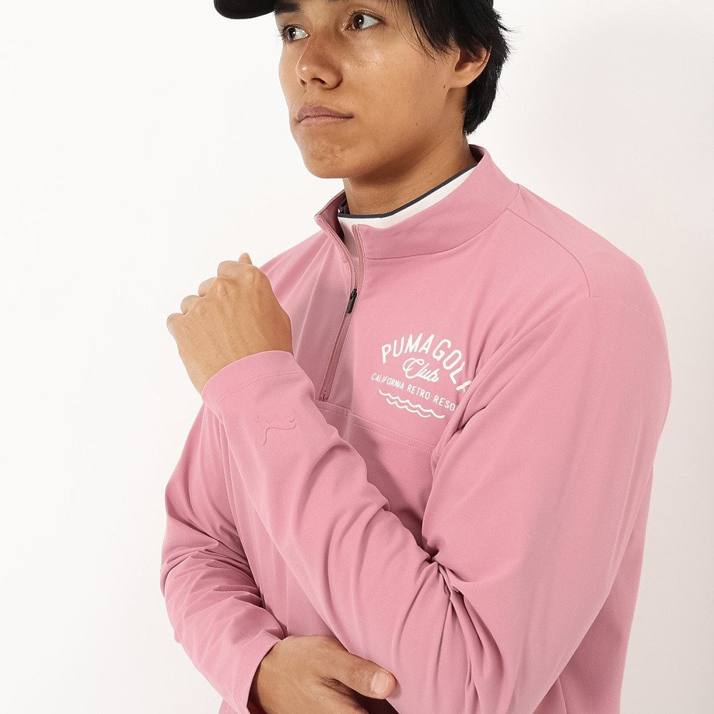 プーマ（PUMA）（メンズ）ゴルフウェア ジップ モックネック 長袖