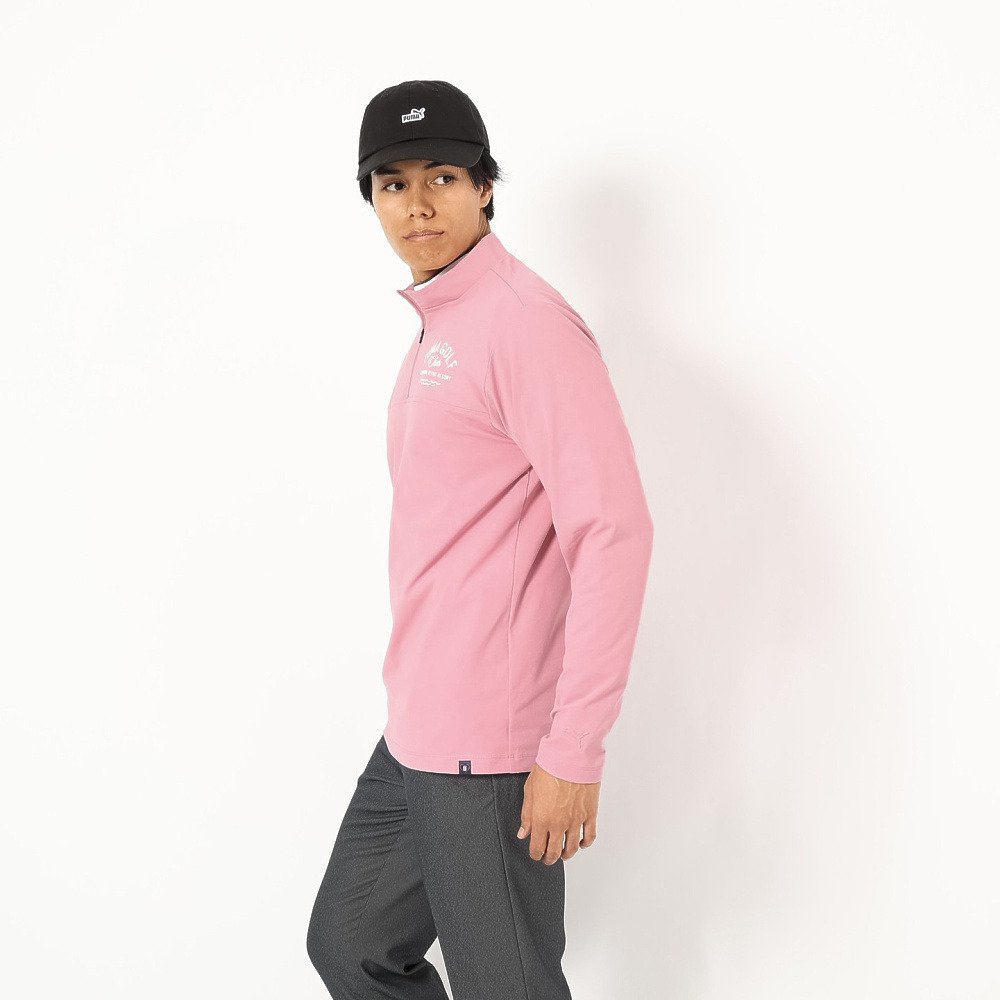 プーマ（PUMA）（メンズ）ゴルフウェア ジップ モックネック 長袖