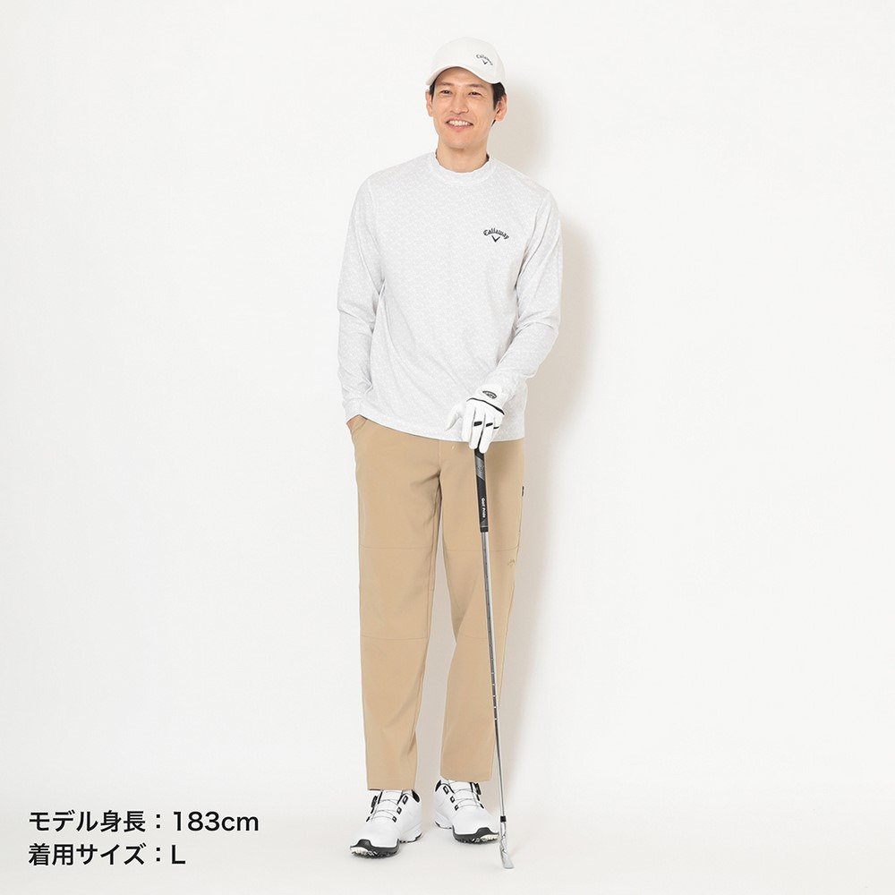 キャロウェイ（CALLAWAY）（メンズ）ゴルフウェア 長袖 ロゴプリント