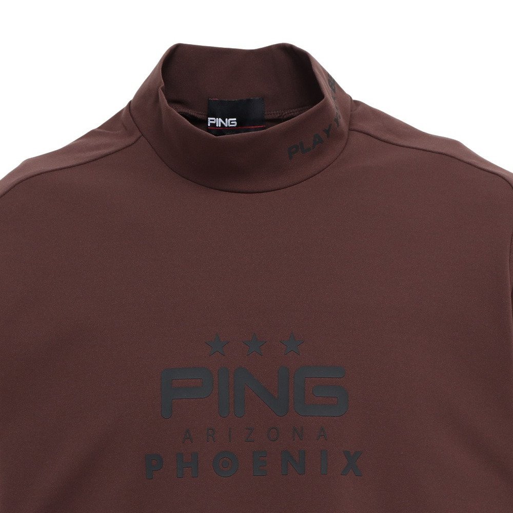 ピン（PING）（メンズ）ゴルフウェア 長袖 サーモソーラ― ハイネック