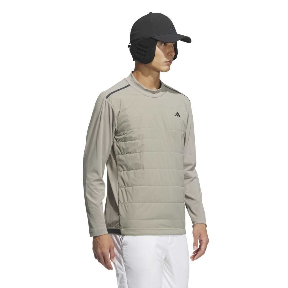 アディダス（adidas）（メンズ）ゴルフウェア キルト 長袖モックネック
