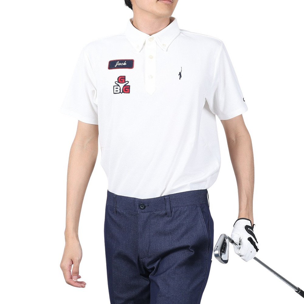 GB GOLF（ゴールデンベア ゴルフ）（メンズ）ゴルフウェア 半袖 GOLF