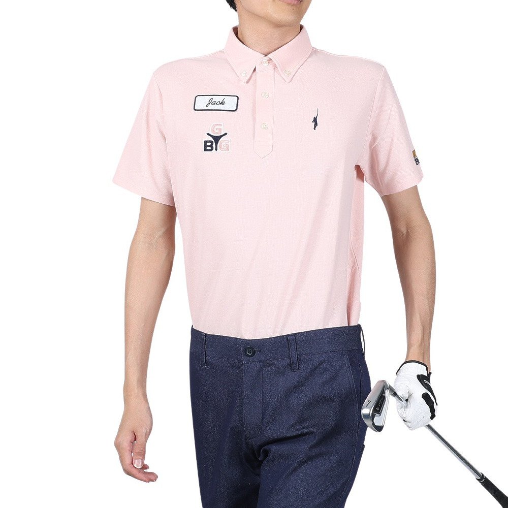 GB GOLF（ゴールデンベア ゴルフ）（メンズ）ゴルフウェア 半袖 GOLF