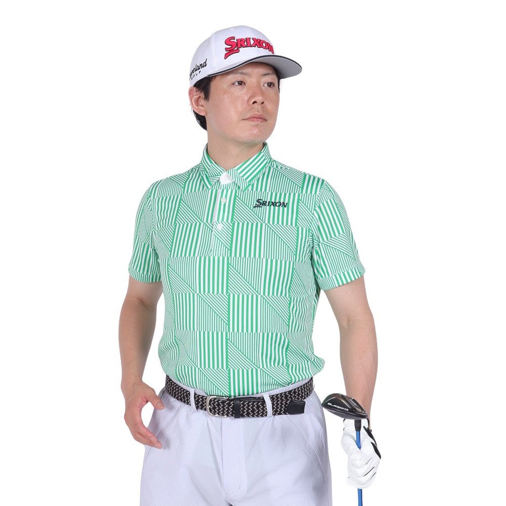 スリクソン（SRIXON）（メンズ）ゴルフウェア 吸汗速乾 半袖シャツ
