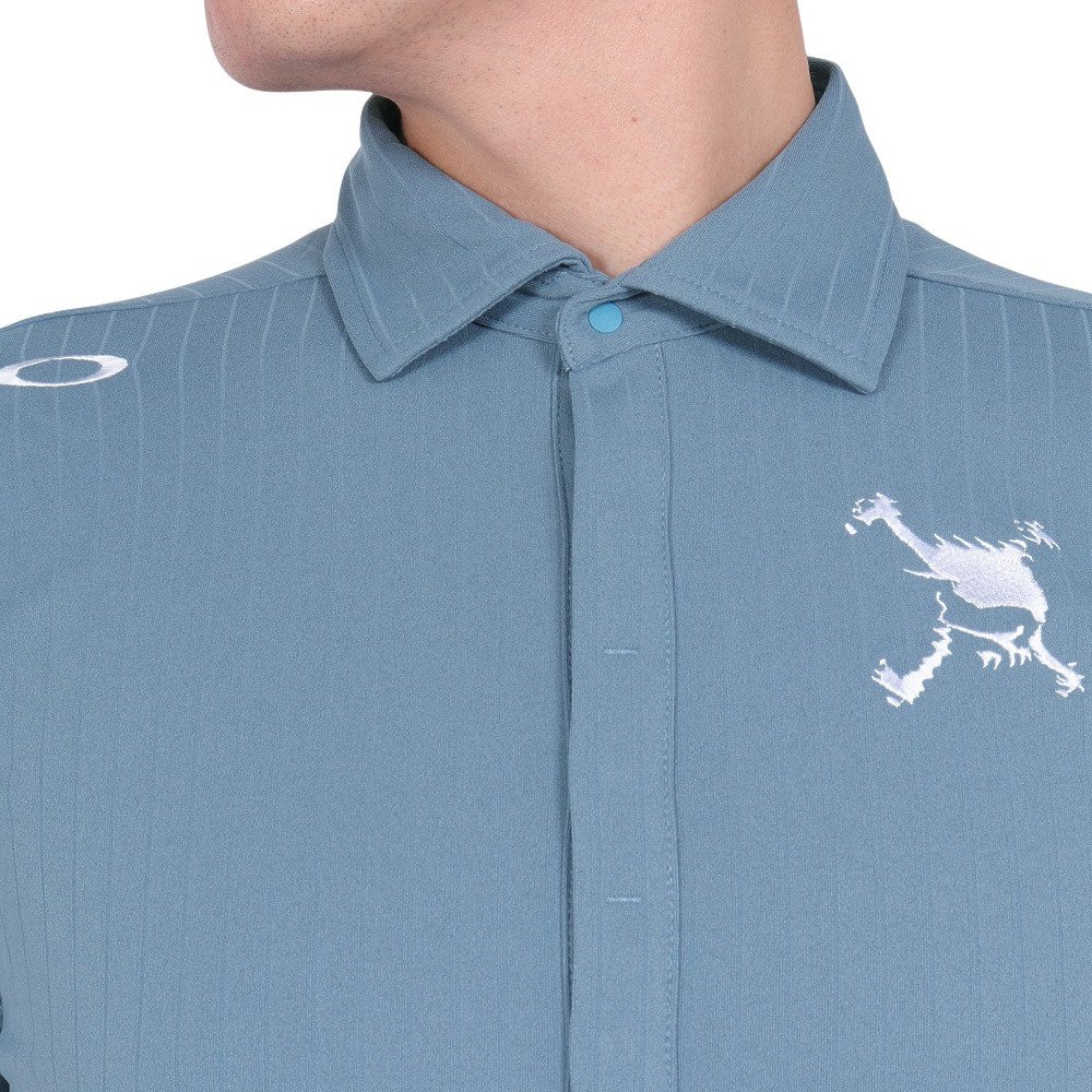 オークリー（OAKLEY）（メンズ）ゴルフウェア 吸汗速乾 スカル