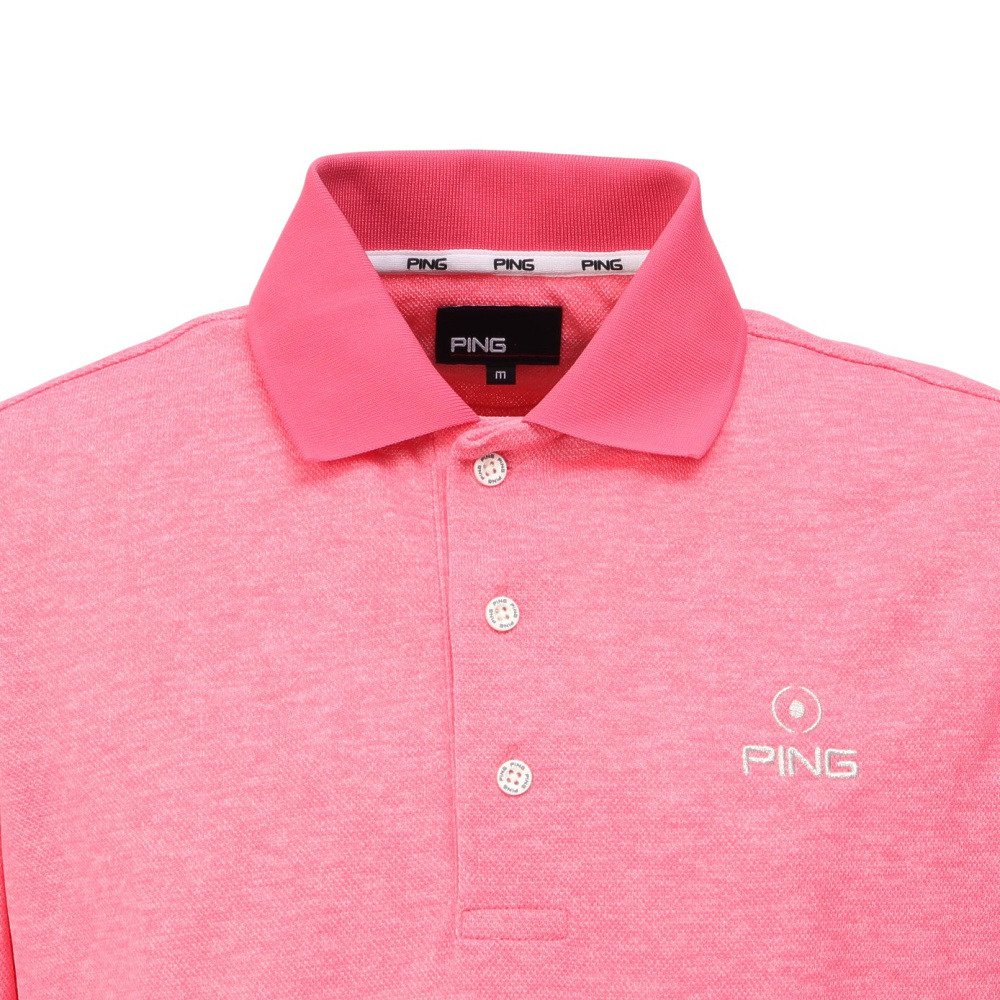 ピン（PING）（メンズ）ゴルフウェア 蝉川プロ 半袖ポロシャツ 621