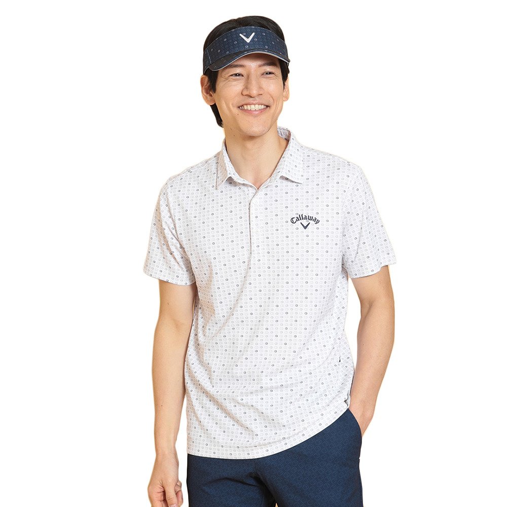 キャロウェイ（CALLAWAY）（メンズ）ゴルフウェア 接触冷感 半袖-3℃裏