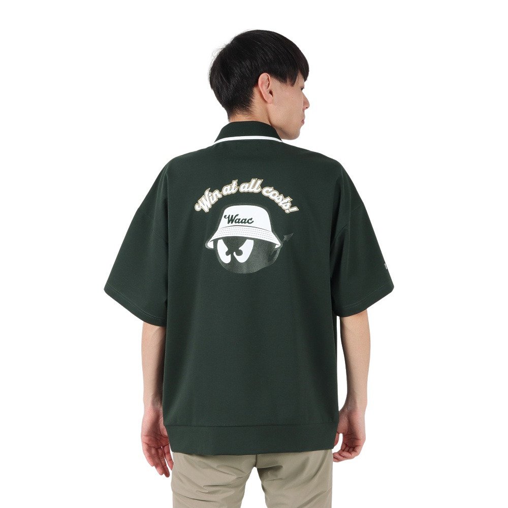 ワック（WAAC）（メンズ）ゴルフウェア ライトストレッチポンチ 半袖