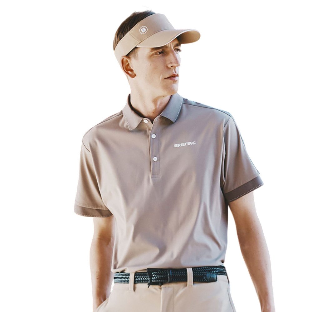 ブリーフィング（BRIEFING）（メンズ）ゴルフウェア MS LOGO LINE 半袖