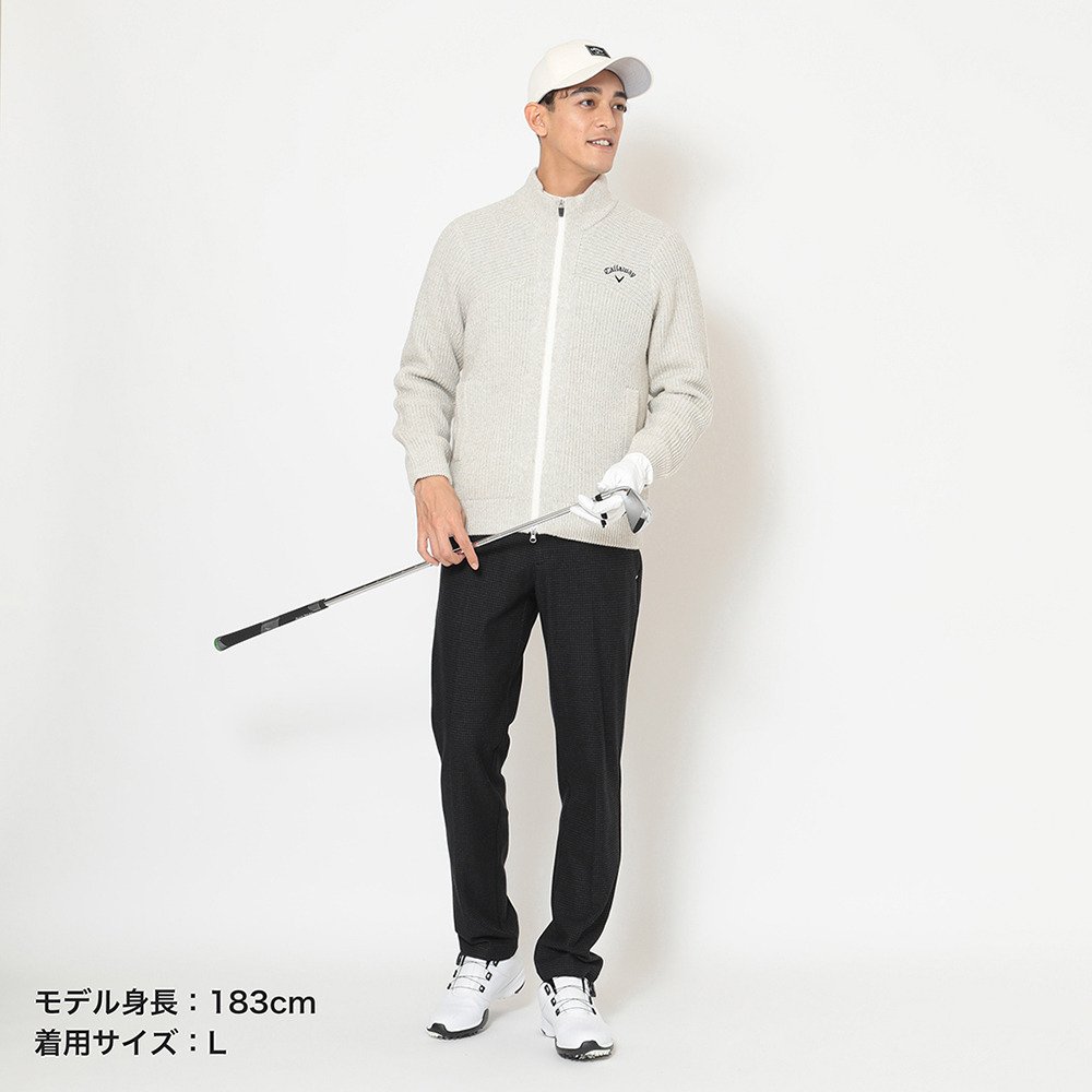 キャロウェイ（CALLAWAY）（メンズ）ゴルフウェア 8WAYストレッチ千鳥