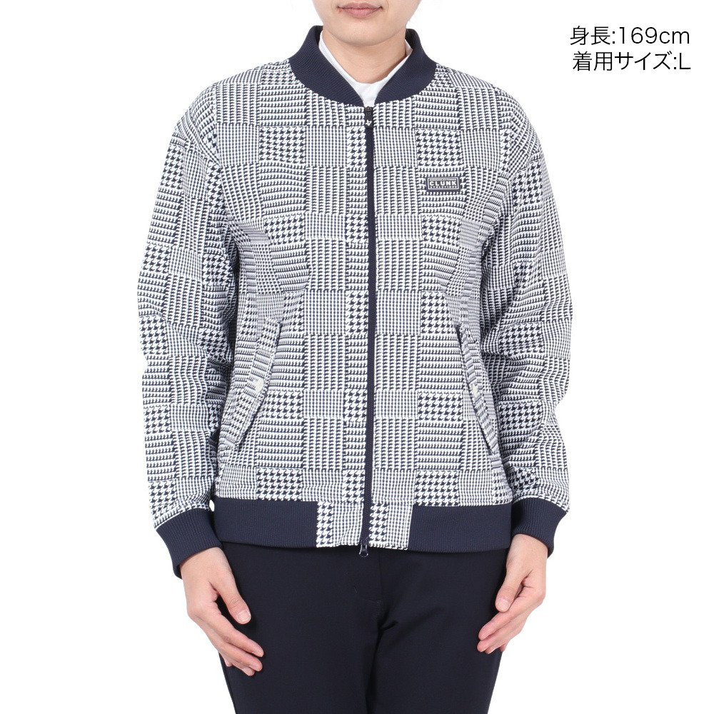 クランク（CLUNK）（レディース）ゴルフウェア アウター チェック柄