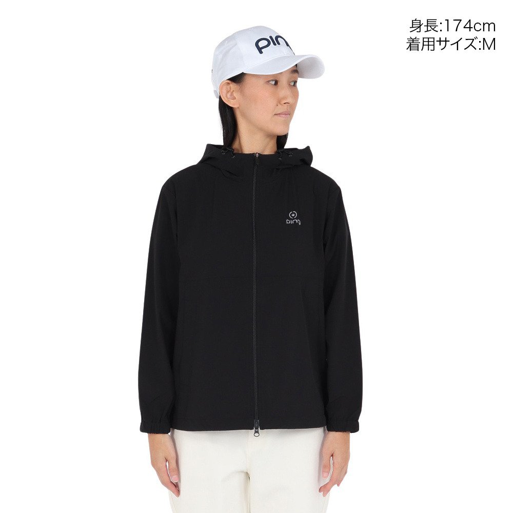 ピン（PING）（レディース）ゴルフウェア アウター ナイロンリップ