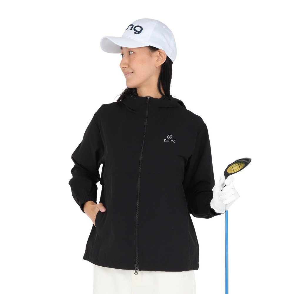 ピン（PING）（レディース）ゴルフウェア アウター ナイロンリップ