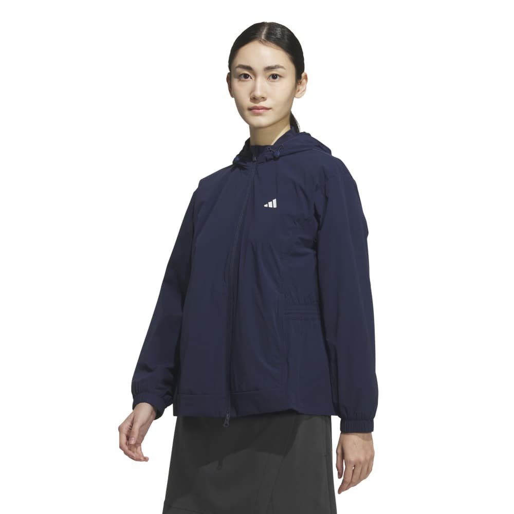 アディダス（adidas）（レディース）ゴルフウェア 撥水 フルジップ