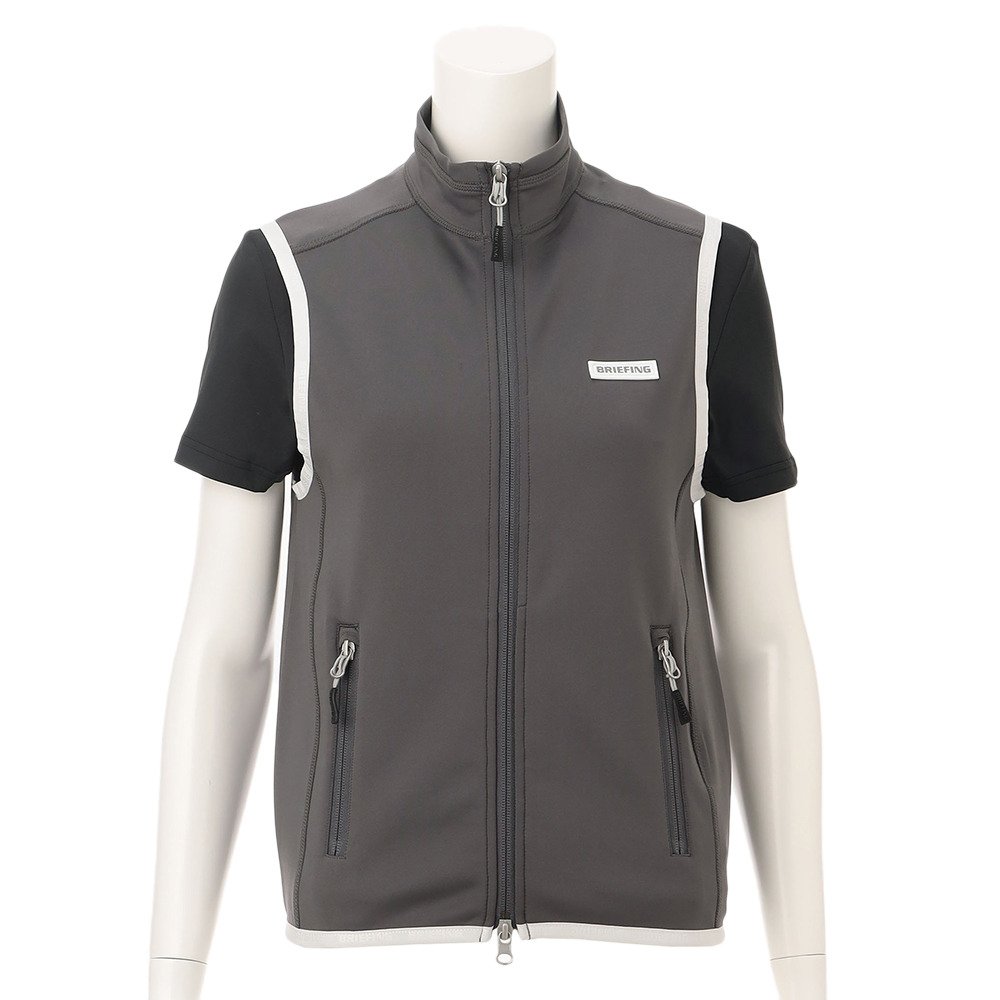 ブリーフィング（BRIEFING）（レディース）ゴルフウェア 3Dロゴベスト