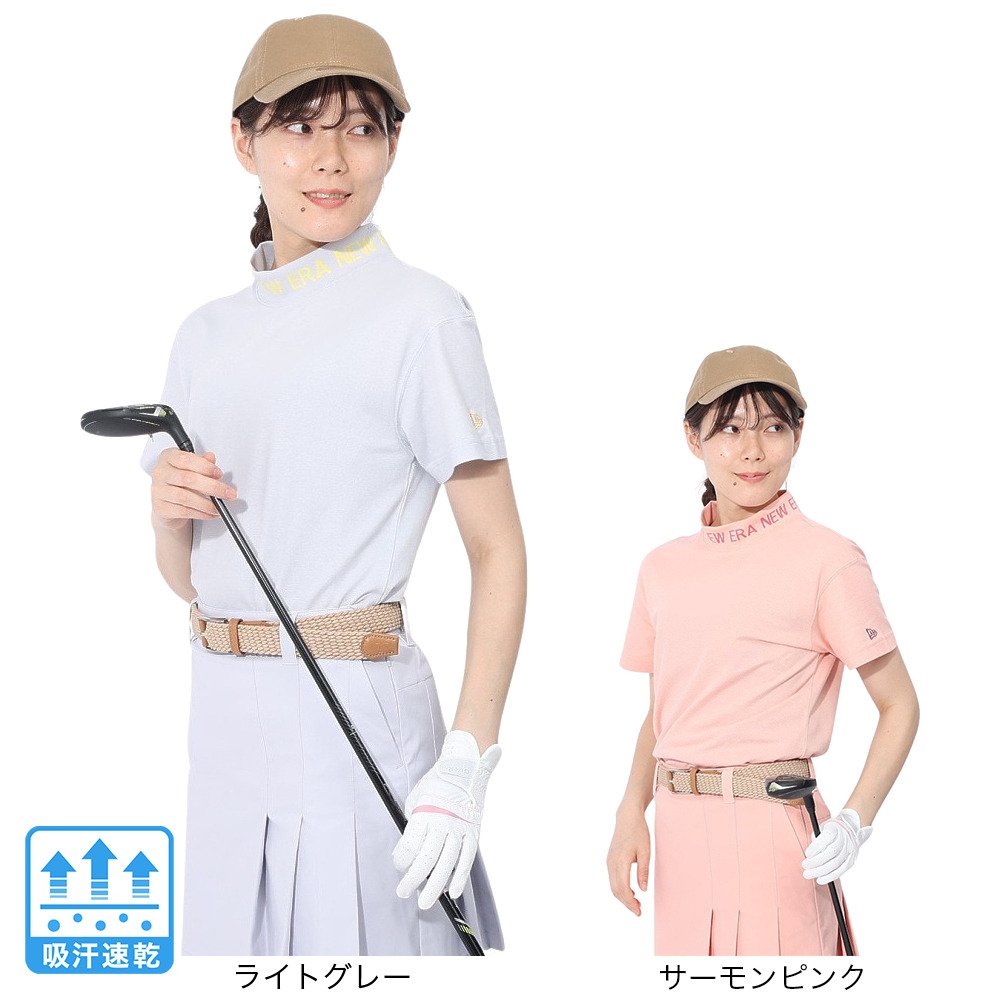 ニューエラ（NEW ERA）（レディース）ゴルフウェア 吸汗速乾 半袖