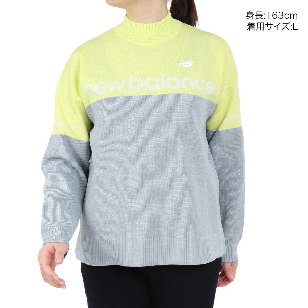 ニューバランス（new balance）（レディース）ゴルフウェア 長袖ニット