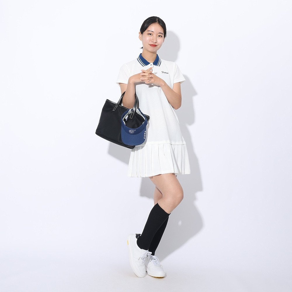 フィドラ（FIDRA）（レディース）ゴルフウェア 半袖 ポロワンピース