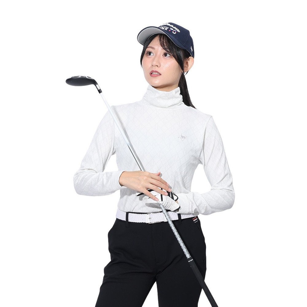 クランク（CLUNK）（レディース）ゴルフウェア 発熱 長袖 成形