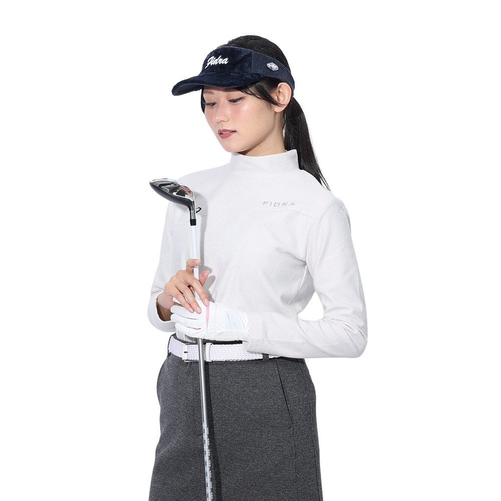 フィドラ（FIDRA）（レディース）ゴルフウェア 吸湿発熱 両面起毛