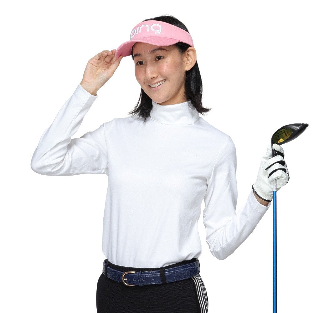 ピン（PING）（レディース）ゴルフウェア スムースタートルネック 長袖