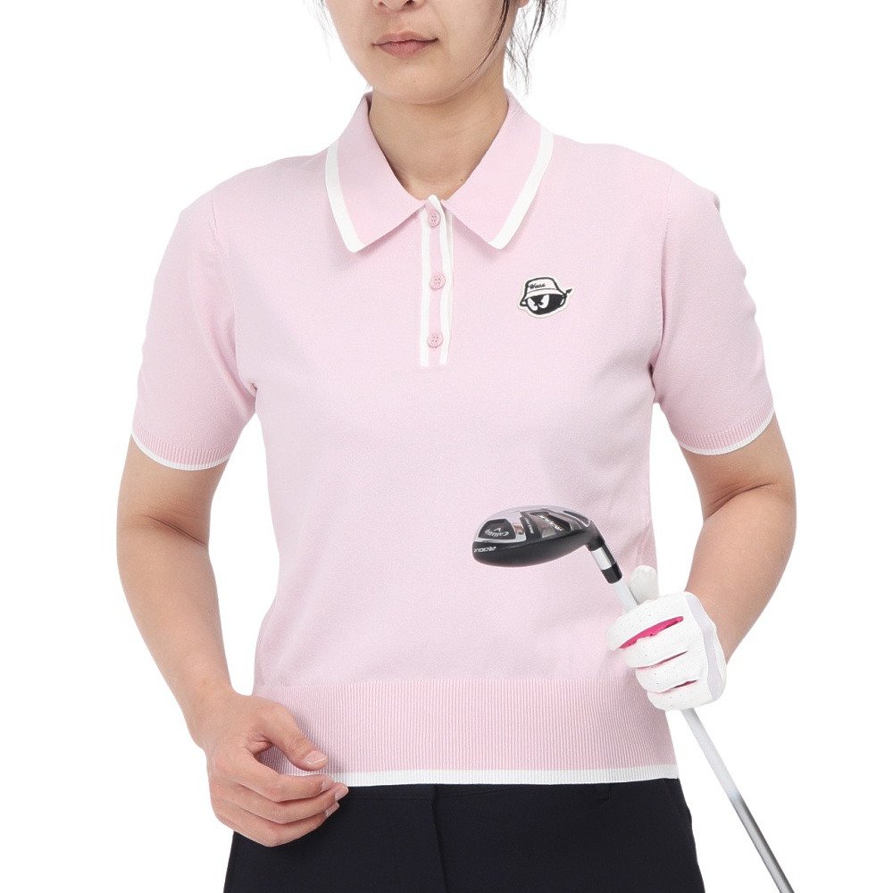 ワック（WAAC）（レディース）ゴルフウェア シーズナル 半袖ニット