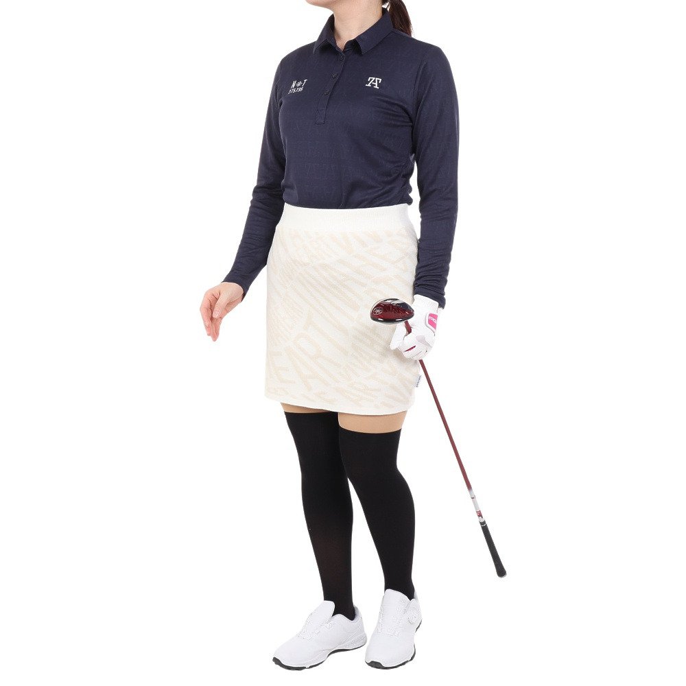 ビバハート（VIVA HEART）（レディース）ゴルフウェア ロゴジャカード