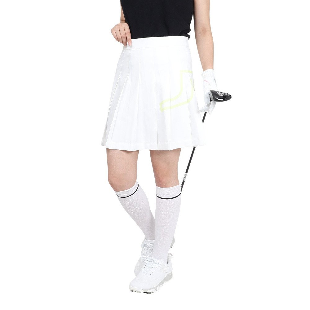 J.Lindeberg ホワイトスカート マイクロストレッチ J.LINDEBERG（J