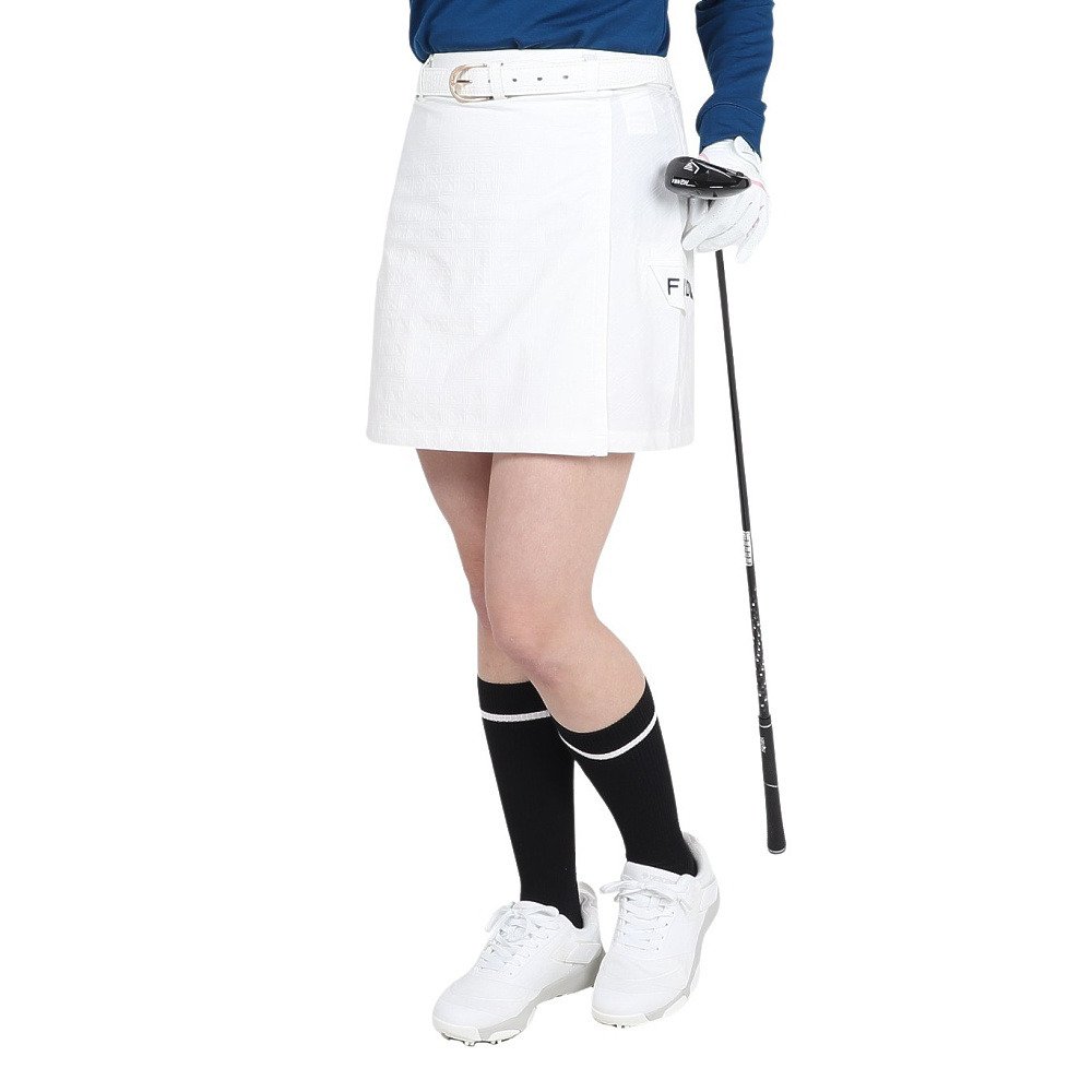 プリングル オブ スコットランド スカート ホワイト US6 ゴルフ